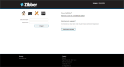 Desktop Screenshot of portal.zibber.eu